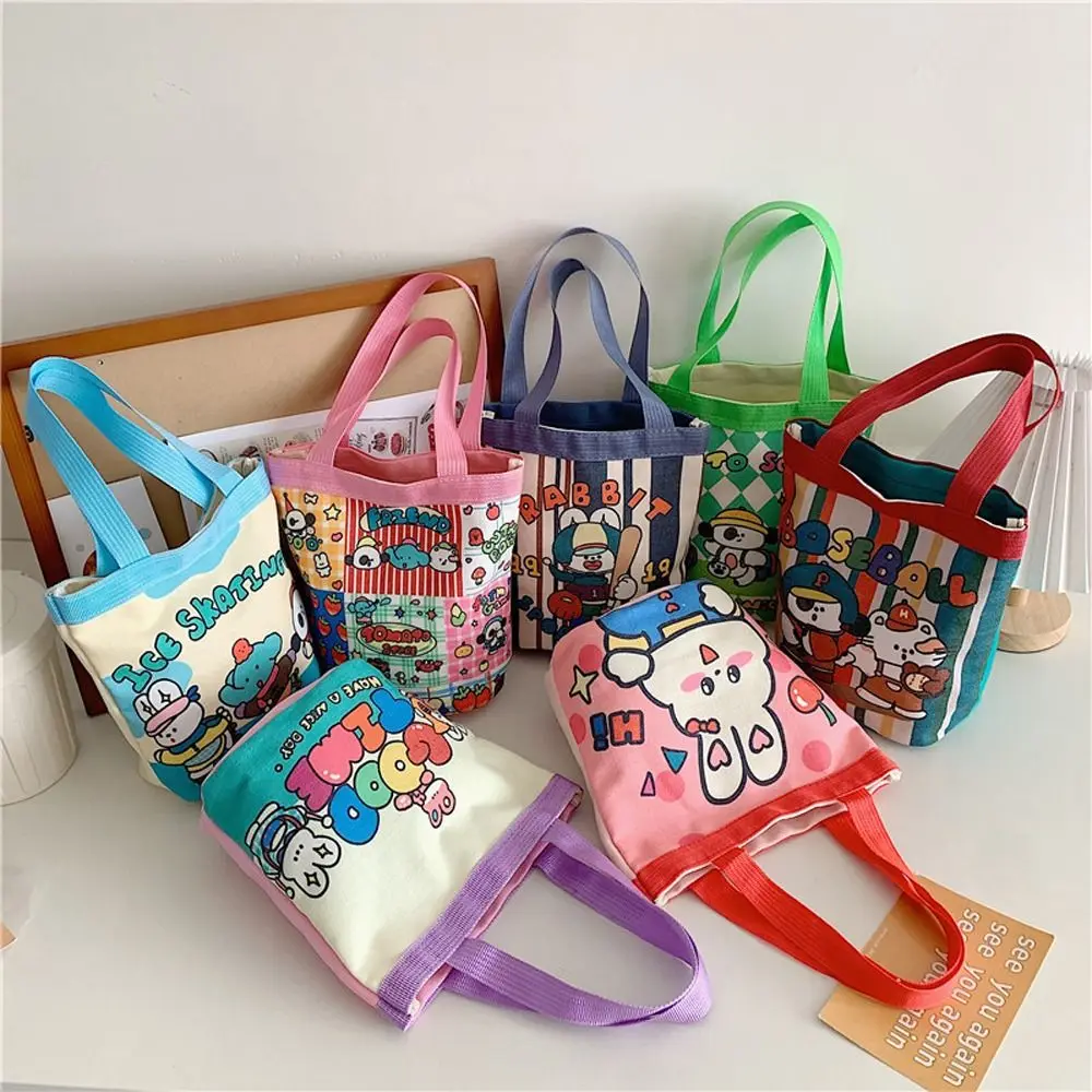 Bag Portable Bear Dogs Canvas Travel Wash Bags Letter Large Capacity Rabbit Cartoon Handbags Korean Mummy Bags Women Tote Bags
Bag Portable Bear Dogs Canvas Travel Wash Bags Letter Large Capacity Rabbit Cartoon Handbags Korean Mummy Bags Women Tote Bags