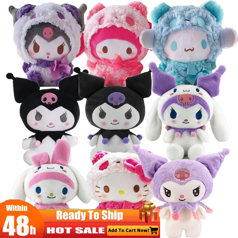 Аниме Sanriod игрушки Bandai 25 см Kawaii Kuromi Mymelody Cinnamorol плюшевые мягкие набивные Животные Кукла плюшевая подушка Рождественский подарок декор
Аниме Sanriod игрушки Bandai 25 см Kawaii Kuromi Mymelody Cinnamorol плюшевые мягкие набивные Животные Кукла плюшевая подушка Рождественский подарок декор