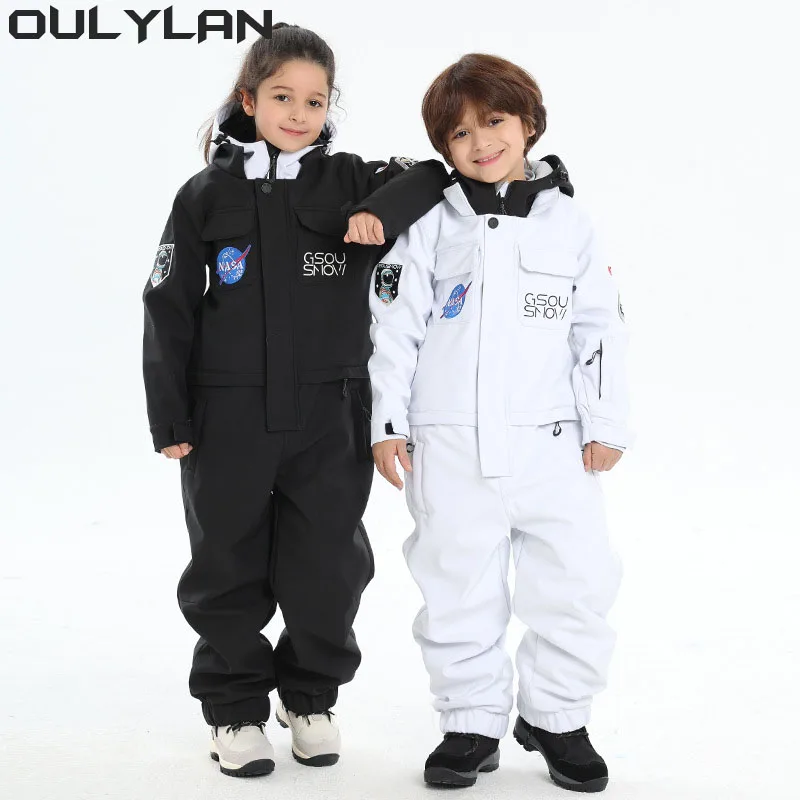 Oulylan Warm Kids Ski Set Hooded Winter Clothing Wind Proof Waterproof Children One-Piece Ski Suit Girls Boy Snowboarding Suit
Oulylan Warm Kids Ski Set Hooded Winter Clothing Wind Proof Waterproof Children One-Piece Ski Suit Girls Boy Snowboarding Suit