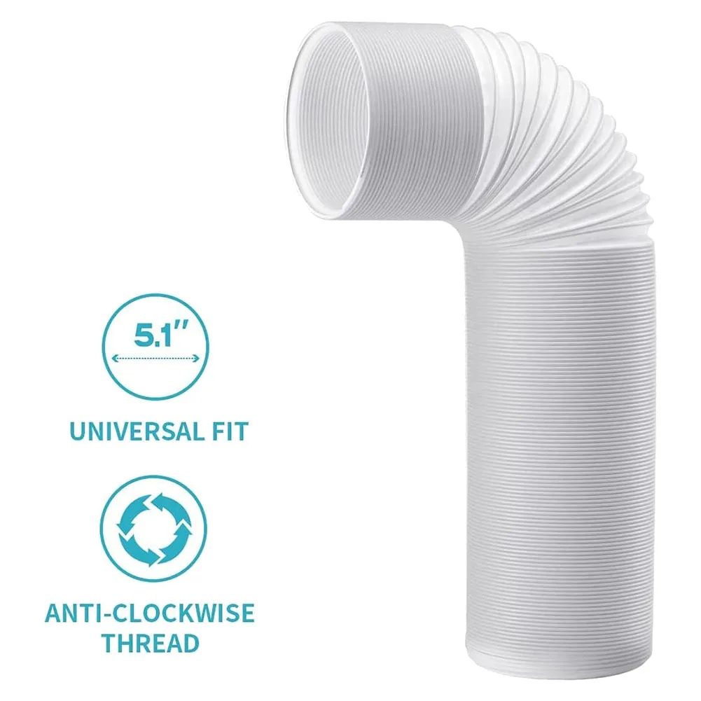 Exhaust Hose 130 mm,Exhaust Hose for Air Conditioning,PVC Hose, Air Conditioning Pipe, Ventilation Hose, Retractable 2 M
Exhaust Hose 130 mm,Exhaust Hose for Air Conditioning,PVC Hose, Air Conditioning Pipe, Ventilation Hose, Retractable 2 M