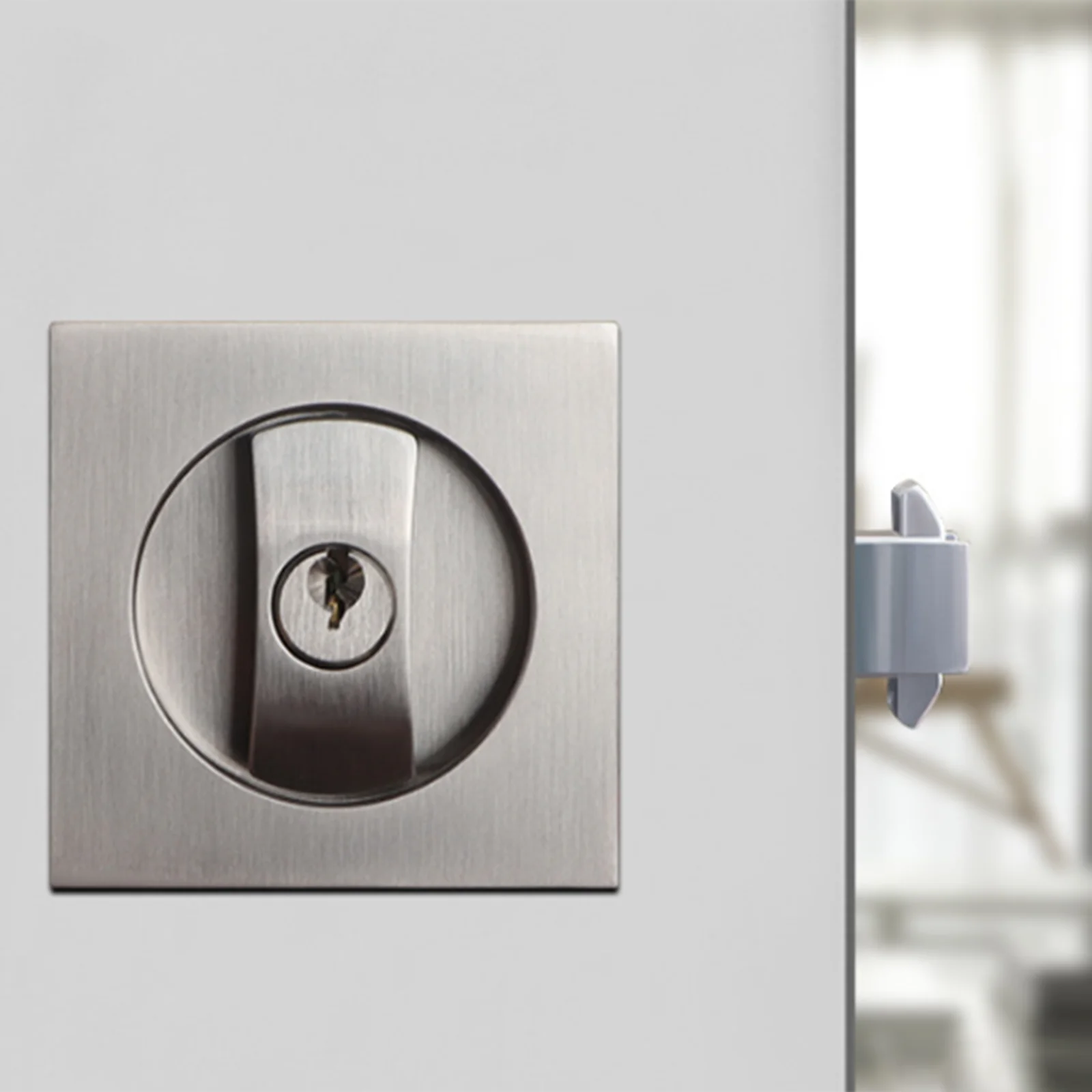 Square Sliding Door Lock Embedded Sliding Door Pocket Door Lock With Key Home Anti Theft Security Invisible Door Locks
Square Sliding Door Lock Embedded Sliding Door Pocket Door Lock With Key Home Anti Theft Security Invisible Door Locks