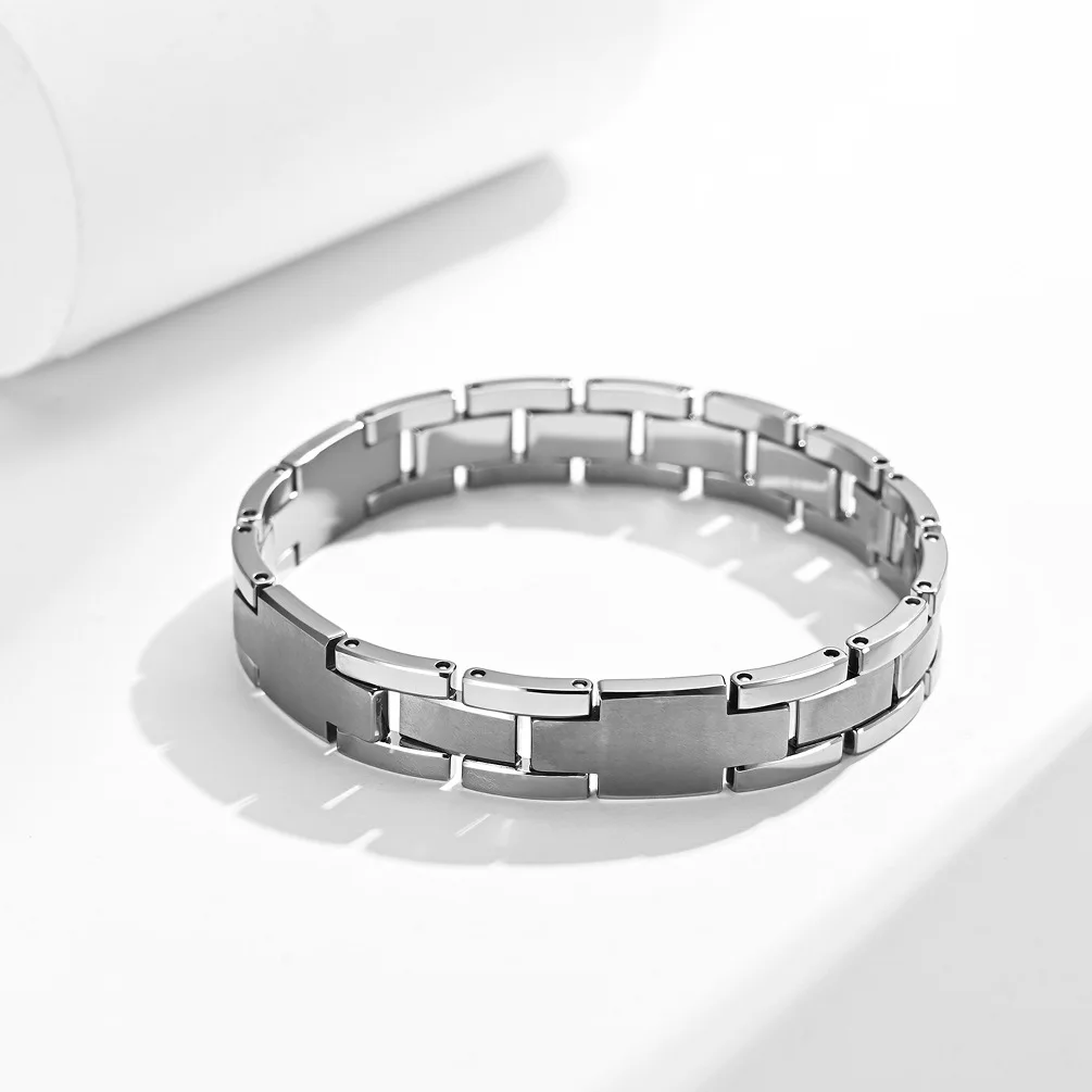 Simple OL Style High Quality Tungsten Steel Bracelet Jewely For Men Jewelry Gifts
Simple OL Style High Quality Tungsten Steel Bracelet Jewely For Men Jewelry Gifts