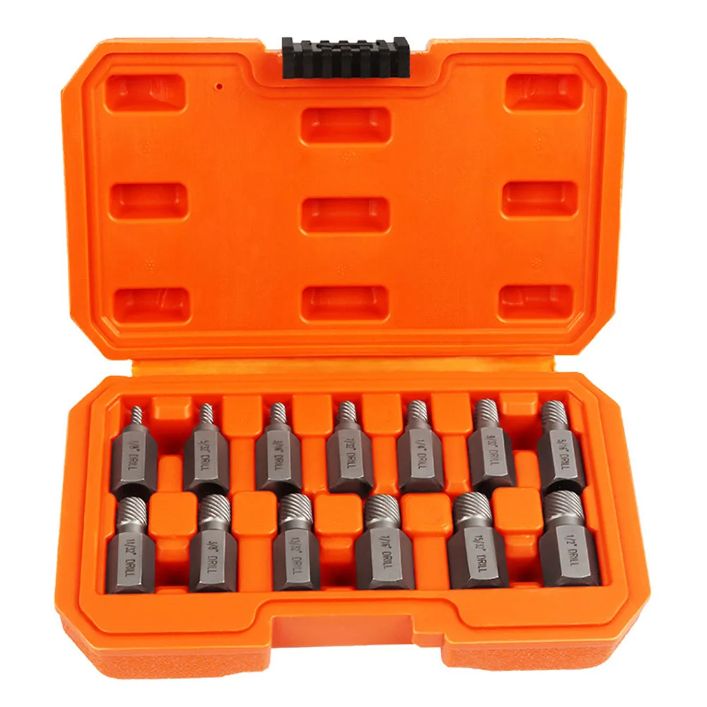 

Heavy duty Screw Extractor Set 23pcs Damaged Bolt Hex Head Extractor Perfect for Car Repairs and Home Renovations