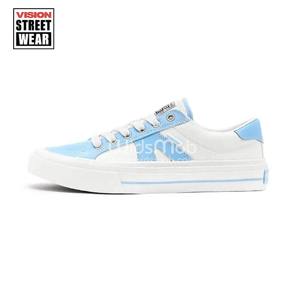 

VISIONSTREETWER Official V76 Classic North Carolina Blue Low Top Canvas Shoes Versatile for Spring/Summer Skateboarding Sports