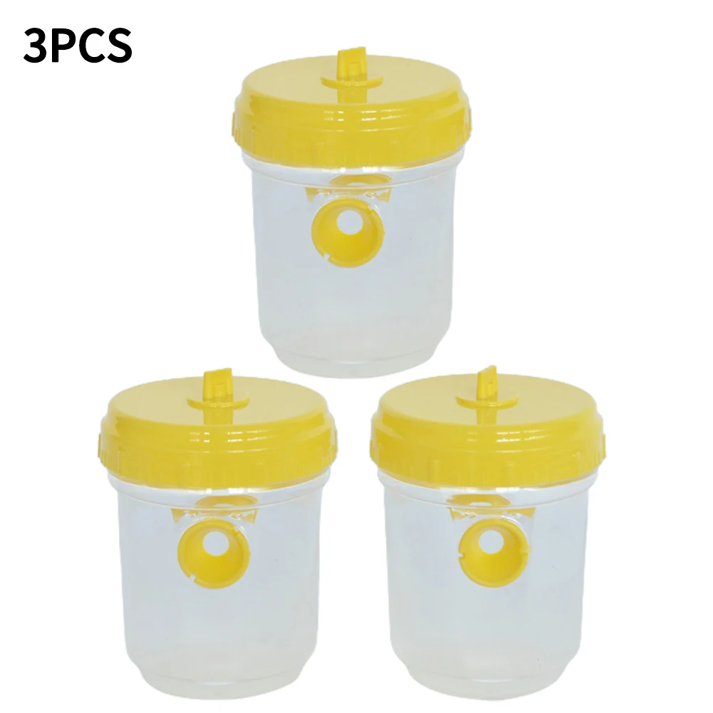 Lure Wasp Traps 3pcs/set Against Bees Hornets Attractant Defense For Hanging Insect Plastic Protection Practical
Lure Wasp Traps 3pcs/set Against Bees Hornets Attractant Defense For Hanging Insect Plastic Protection Practical