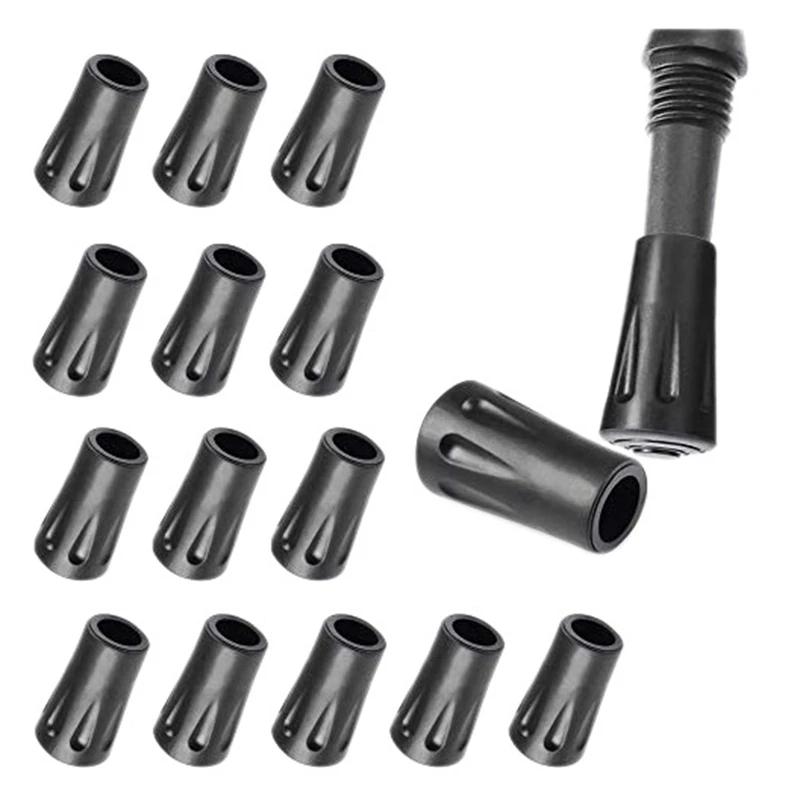 16 Pcs Walking Stick Caps Trekking Pole Caps And Replacement Tips End Alpenstock Head Cover For Hiking Trekking Stick
16 Pcs Walking Stick Caps Trekking Pole Caps And Replacement Tips End Alpenstock Head Cover For Hiking Trekking Stick