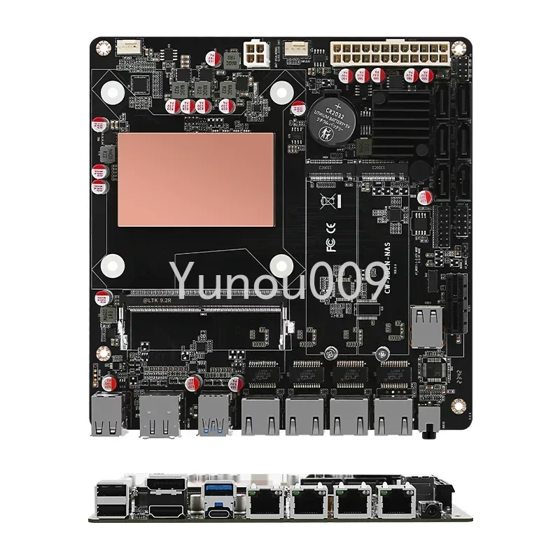Материнская плата 17x17 NVMe 2x SATA3.0 ITX с 6x4x2,5G N305 NAS PCIE, материнская плата Mini DDR5 8G M.2, сетевая плата NAS DIY 4800 МГц
Материнская плата 17x17 NVMe 2x SATA3.0 ITX с 6x4x2,5G N305 NAS PCIE, материнская плата Mini DDR5 8G M.2, сетевая плата NAS DIY 4800 МГц