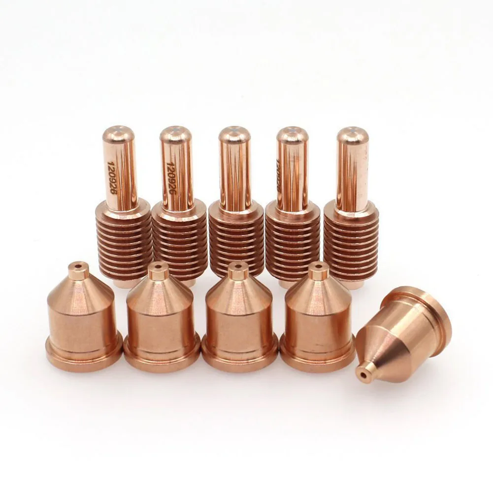 Copper Electrodes and Nozzles Set 120931 60A 120926 for Optimal Cutting Performance with For 1250 Plasma Cutter
Copper Electrodes and Nozzles Set 120931 60A 120926 for Optimal Cutting Performance with For 1250 Plasma Cutter