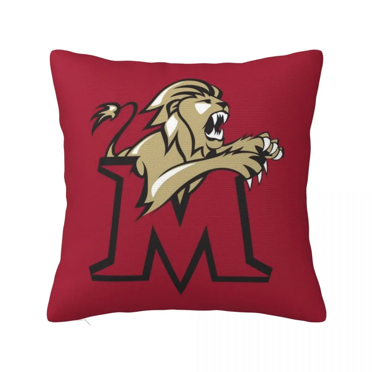 

Molloy College Throw Pillow Christmas Throw Pillows Covers Embroidered Cushion Cover luxury decor Couch Pillows