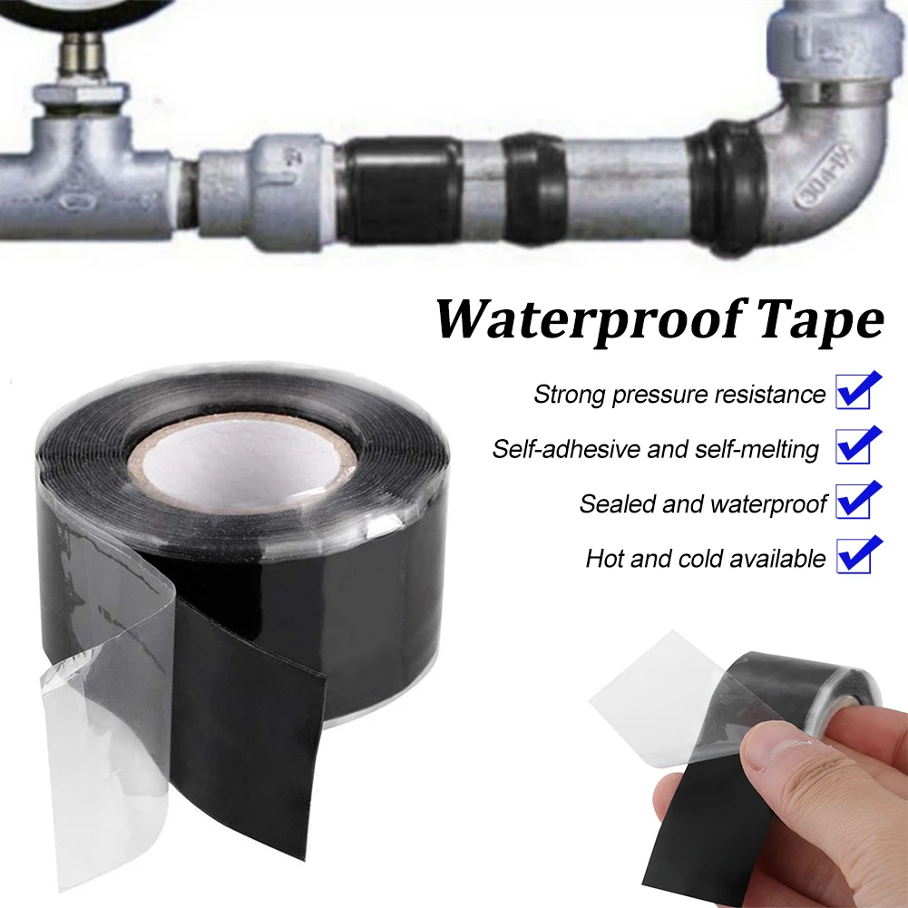 1Pcs Self Fusing Silicone Tape 20mil Waterproof Silicone Seal Tape Bonding Rescue Self Adhesive Heat Resistant Insulation Tape
1Pcs Self Fusing Silicone Tape 20mil Waterproof Silicone Seal Tape Bonding Rescue Self Adhesive Heat Resistant Insulation Tape