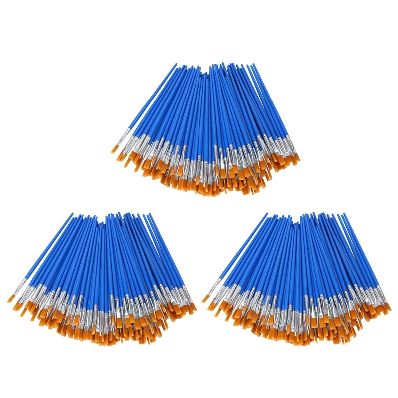 600 Pcs Flat Paint Brushes Small Brush Bulk For Detail Painting Craft Watercolor
600 Pcs Flat Paint Brushes Small Brush Bulk For Detail Painting Craft Watercolor