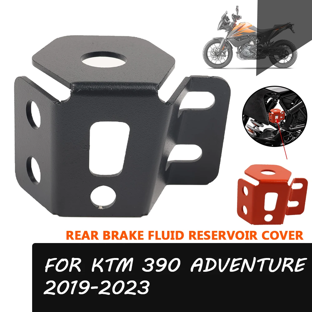 

Motorcycle Accessories Rear Brake Fluid Reservoir Guard Protector Oil Cup For KTM 390 ADV 390 Adventure 390ADV 2019 2020 2021