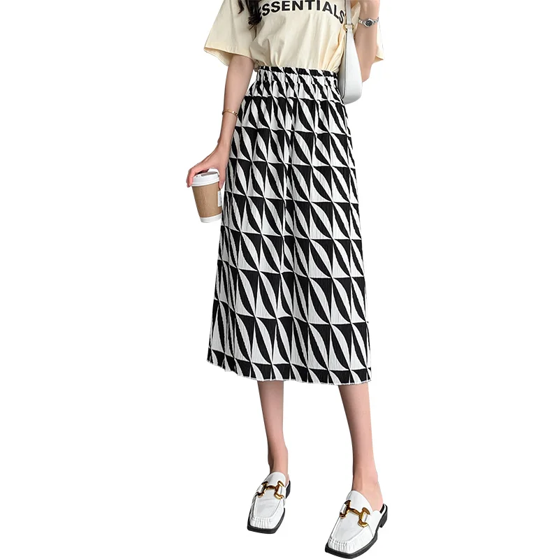 2022 New Elegant Active Fine Fold Print Pleated Elasticated Waist A-line Skirt Free Shipping
2022 New Elegant Active Fine Fold Print Pleated Elasticated Waist A-line Skirt Free Shipping