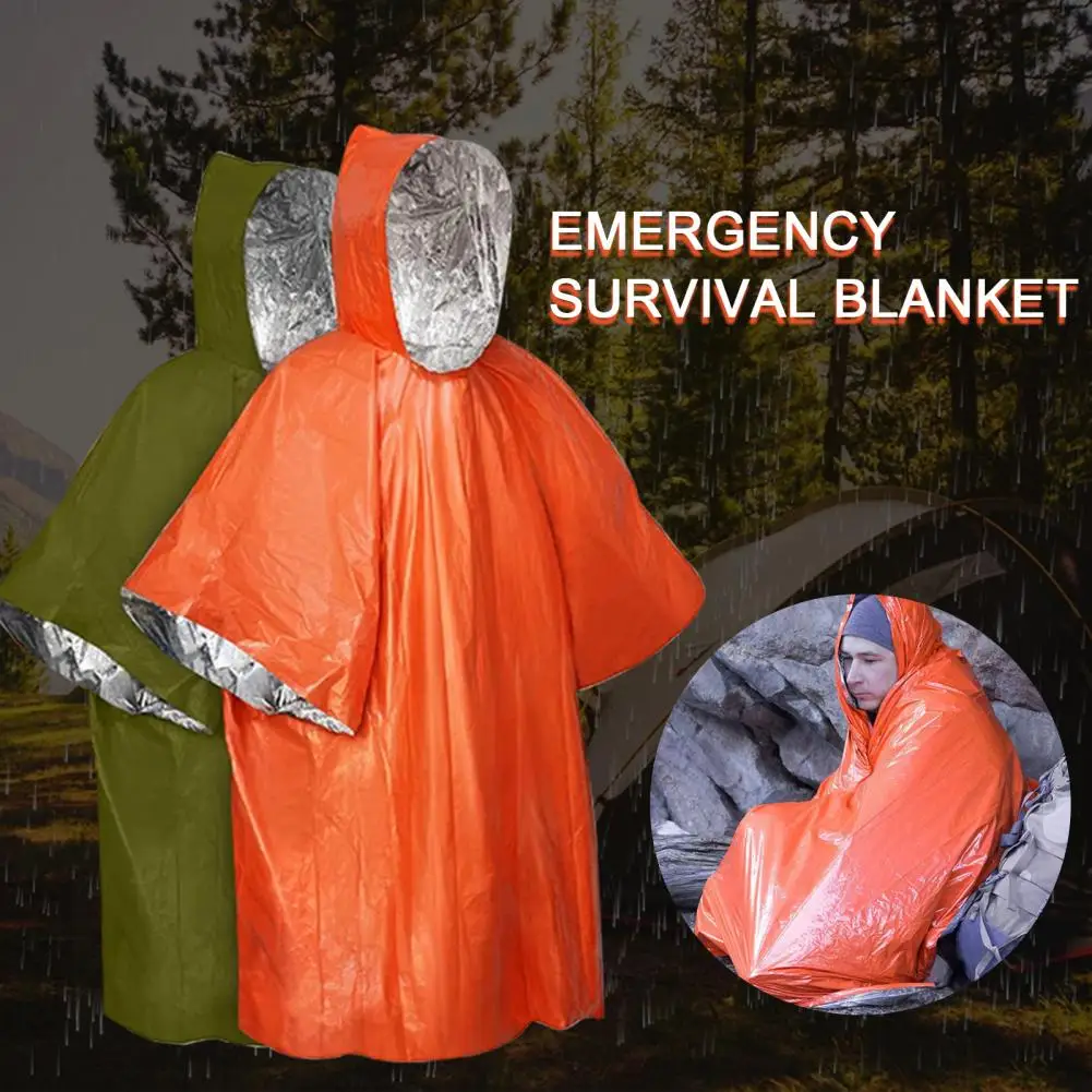 Emergency Survival Blanket Thermal Insulation Rain Cape Versatile Weather-resistant Ponchos for Emergency Survival Camping
Emergency Survival Blanket Thermal Insulation Rain Cape Versatile Weather-resistant Ponchos for Emergency Survival Camping