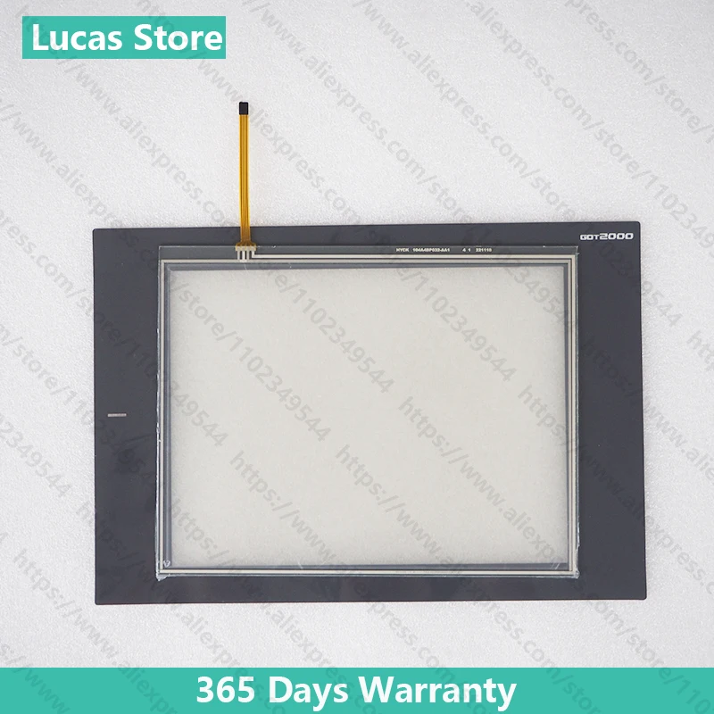Touch Screen Digitizer Glass Panel for GT2310 GT2310-VTBA GT2310-VTBD Touchscreen and Overlay Protective Film
Touch Screen Digitizer Glass Panel for GT2310 GT2310-VTBA GT2310-VTBD Touchscreen and Overlay Protective Film