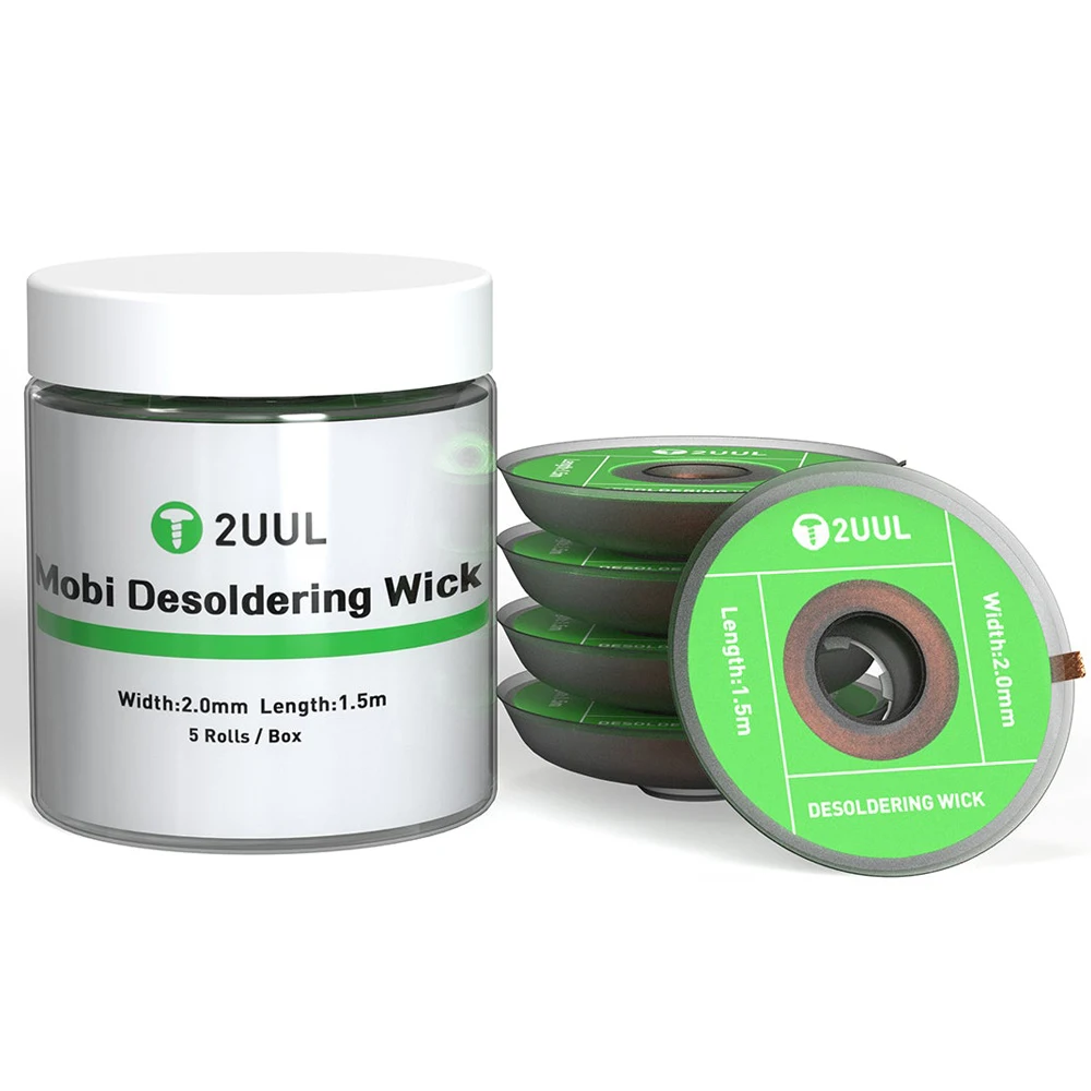 DW01 Desoldering Wick 2015 Ultra Clean Soldering Rosin For PCB Repair Phone Mainboard Welding Flux Wire CPU Nand Swap Tools 2UUL
DW01 Desoldering Wick 2015 Ultra Clean Soldering Rosin For PCB Repair Phone Mainboard Welding Flux Wire CPU Nand Swap Tools 2UUL