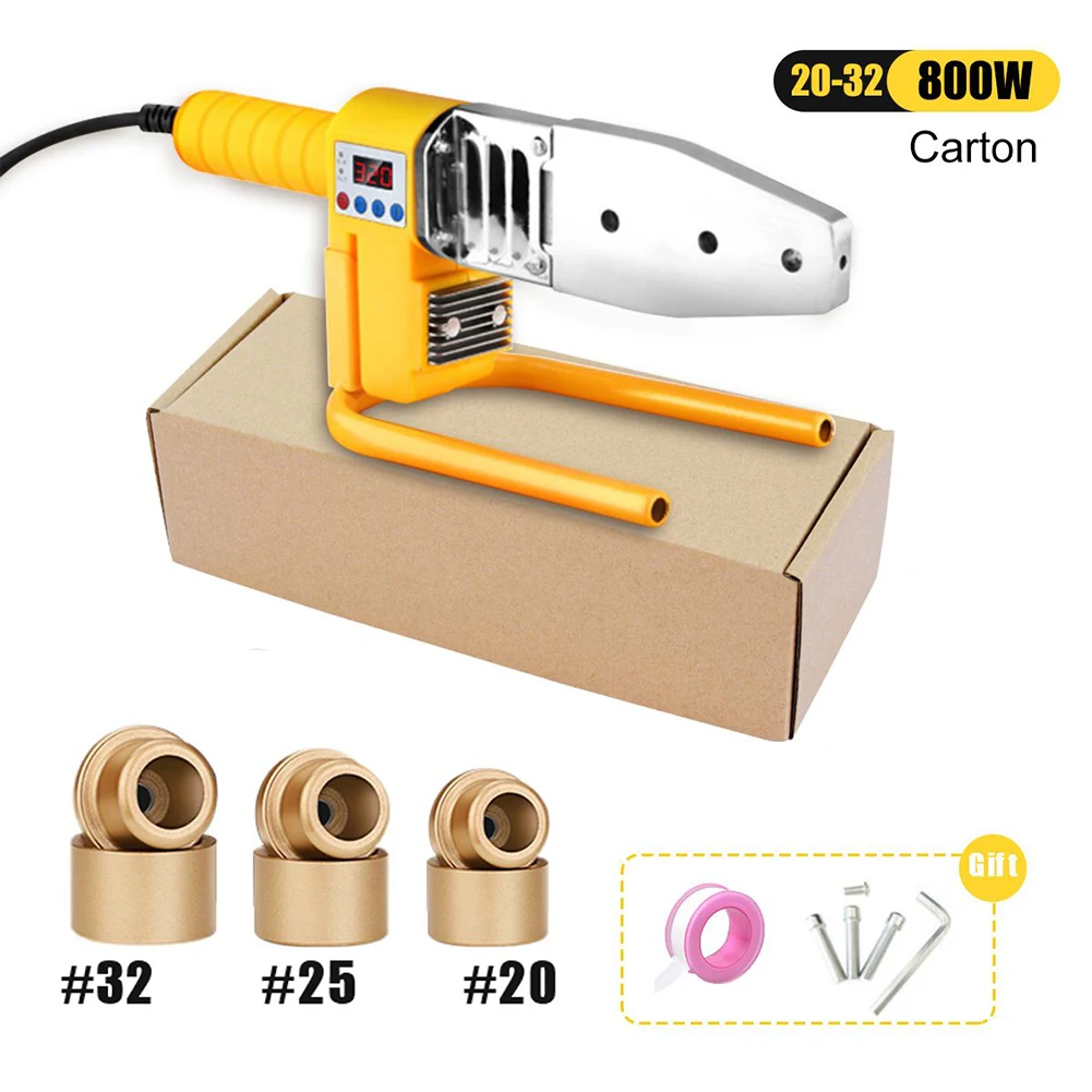 220V 63 Type Electronic Constant Temperature PPR Fuser Pipe Welding Machine Pipe Welding Heating Hot Melt Tool
220V 63 Type Electronic Constant Temperature PPR Fuser Pipe Welding Machine Pipe Welding Heating Hot Melt Tool