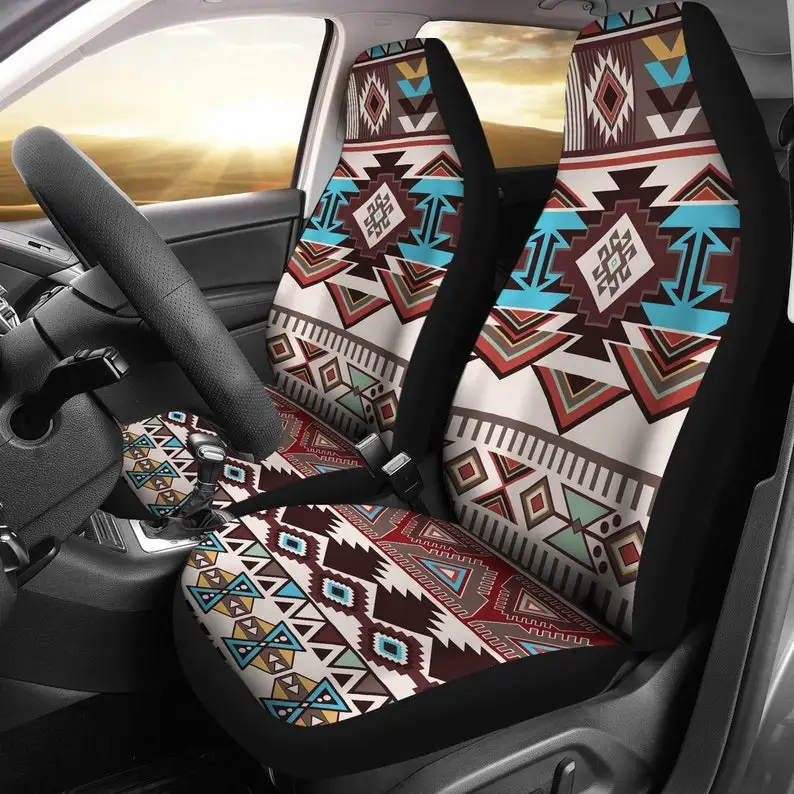 Brown Boho Chic Bohemian Aztec Car Seat Covers Pair, 2 Front Seat Covers, Seat Cover for Car, Car Seat Protector, Car Accessory
Brown Boho Chic Bohemian Aztec Car Seat Covers Pair, 2 Front Seat Covers, Seat Cover for Car, Car Seat Protector, Car Accessory
