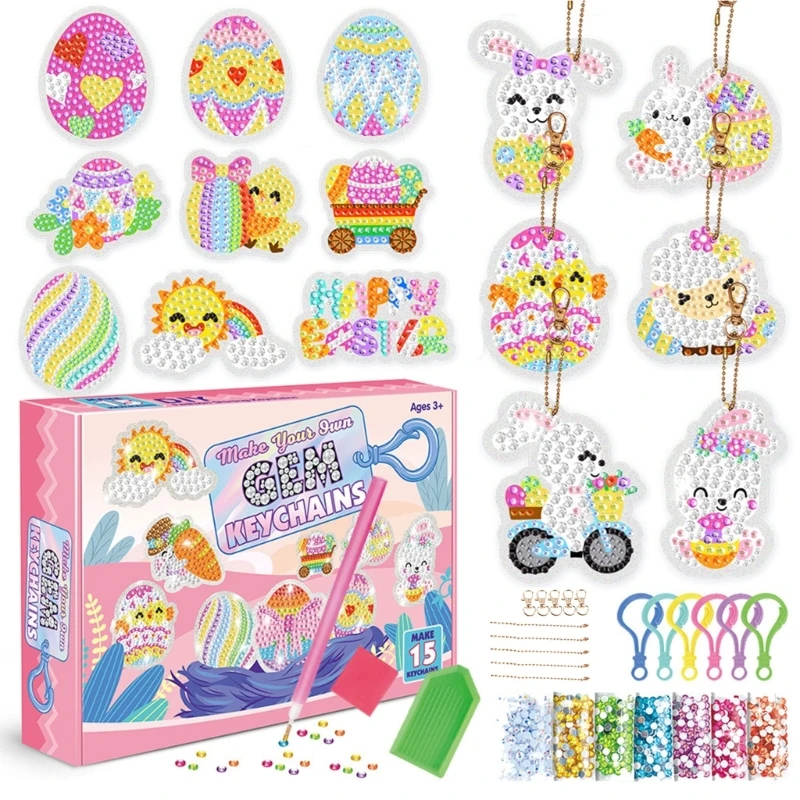 Art Kids 5D Arts and Crafts для детей в возрасте от 8 до 12 лет DIY Брелки Пасхальные подарки для
Art Kids 5D Arts and Crafts для детей в возрасте от 8 до 12 лет DIY Брелки Пасхальные подарки для