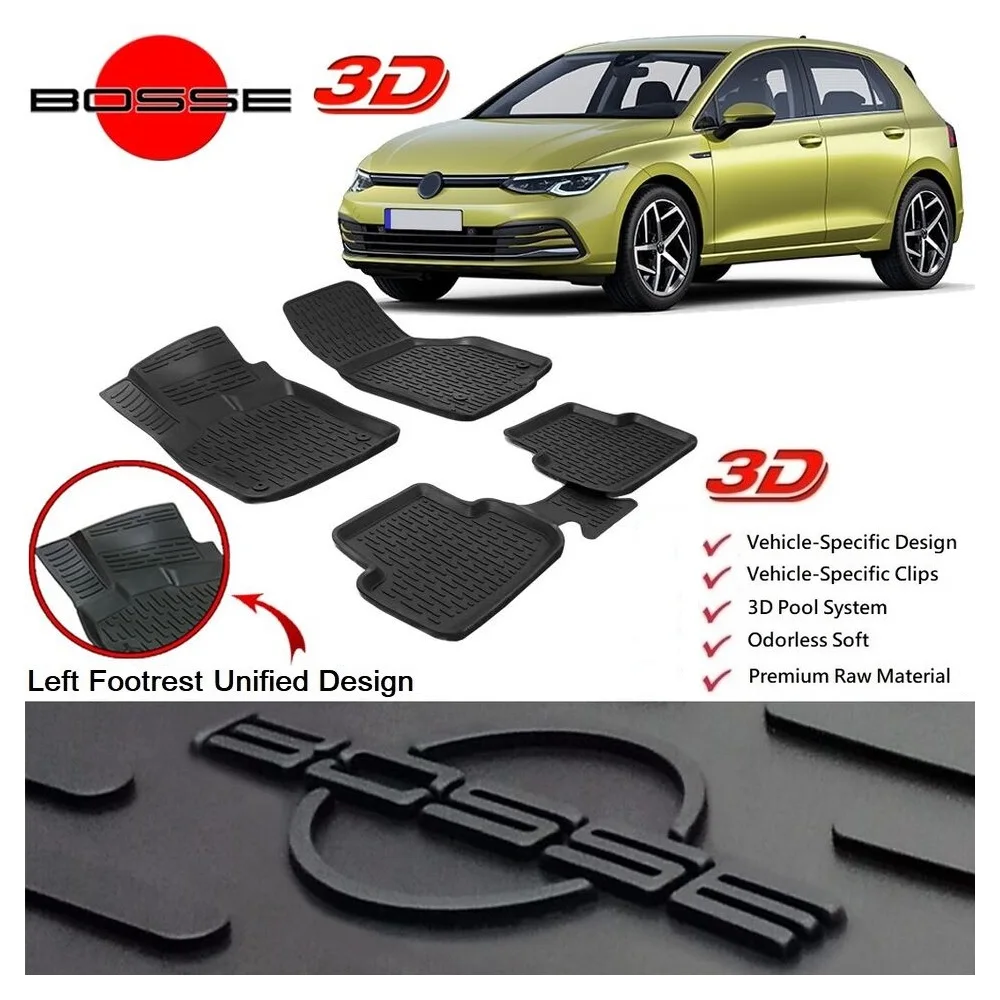 3D Pool Car Mats Volkswagen Golf 8 E-TSİ & TSİ 2021 2024 Auto Interior Carpet Protector Accessories Rubber Luxury Floor Non Slip
3D Pool Car Mats Volkswagen Golf 8 E-TSİ & TSİ 2021 2024 Auto Interior Carpet Protector Accessories Rubber Luxury Floor Non Slip