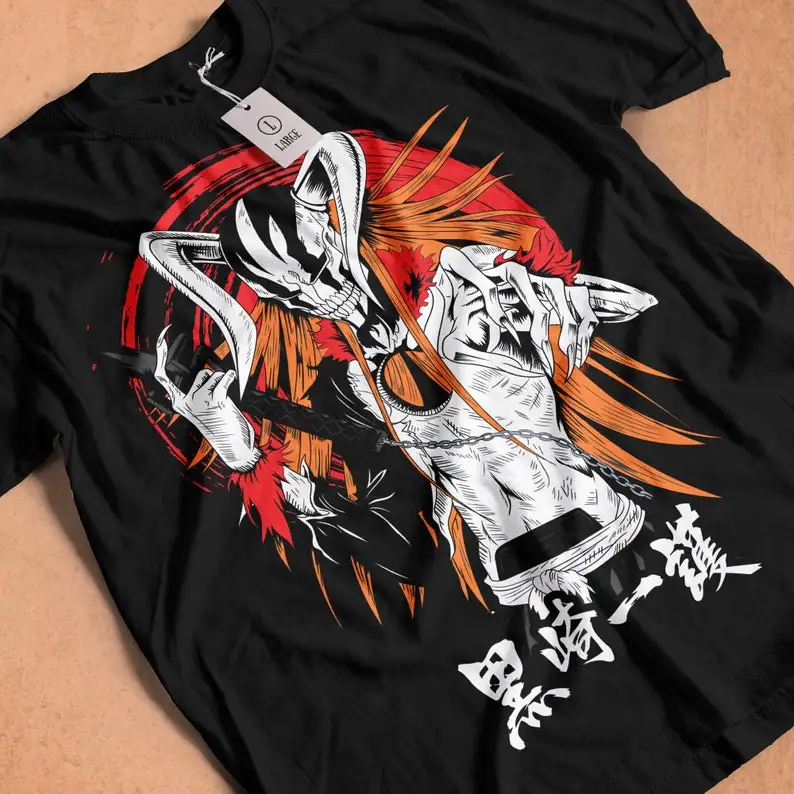 

Ichigo Full Hollow Bleach Shirt, Hollow, Anime Clothing