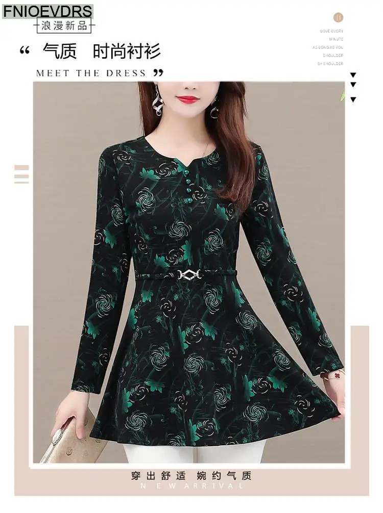 Hot Sales Women 2024 Autumn Winter Elegant Office Lady Basics Shirts Casual Retro Vintage Floral Green Tunic Peplum Tops Blouses Hot Sales Women 2024 Autumn Winter Elegant Office Lady Basics Shirts Casual Retro Vintage Floral Green Tunic Peplum Tops Blouses