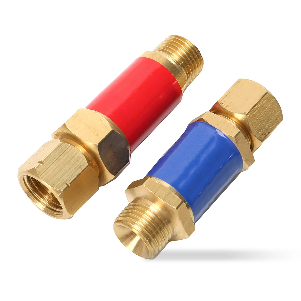 Pack of 2 Check Valve Flashback Arrestor 9 16 Inch-18 UNF B Size Fitting Welding Torch End Threaded Accessories
Pack of 2 Check Valve Flashback Arrestor 9 16 Inch-18 UNF B Size Fitting Welding Torch End Threaded Accessories
