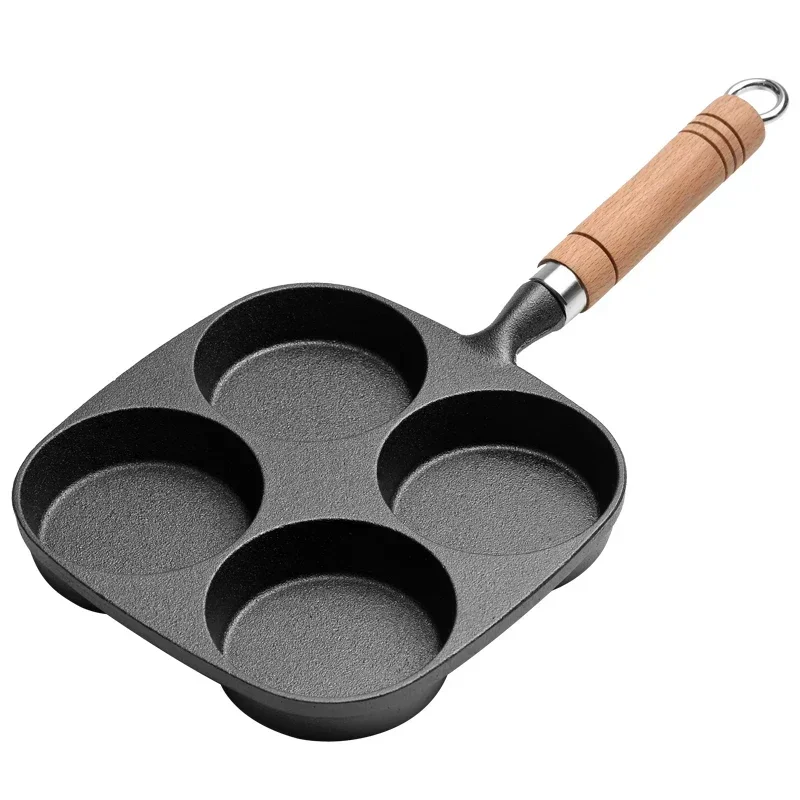 4-Cup Cast Iron Egg Frying Pan Non-stick Egg Cooker Pan Pancake Maker for Gas & Induction Kitchen Tools
4-Cup Cast Iron Egg Frying Pan Non-stick Egg Cooker Pan Pancake Maker for Gas & Induction Kitchen Tools
