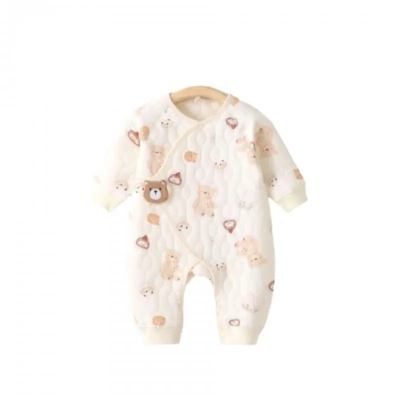 

Spring Autumn Newborn Infant Baby Boys Girls Romper Playsuit Overalls Cotton Long Sleeve Baby Jumpsuit Newborn Clothes 1 3 6 9M