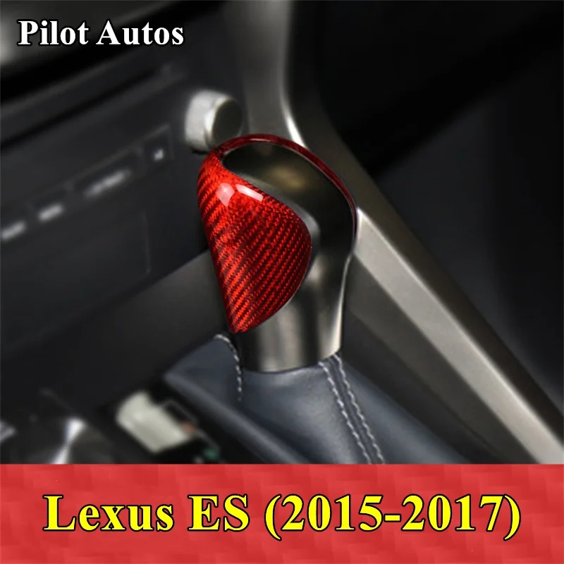 Genuine Carbon Fiber Car Gear Shift Knob Cover Trim Sticker For Lexus ES 2015 2016 2017
Genuine Carbon Fiber Car Gear Shift Knob Cover Trim Sticker For Lexus ES 2015 2016 2017