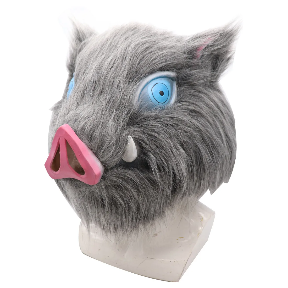 Anime Demon Slayer Hashibira Inosuke Pig Head Plush Mask Cosplay Costumes Hair Pig Mask Props Easter Carnival Party Boar Gift
Anime Demon Slayer Hashibira Inosuke Pig Head Plush Mask Cosplay Costumes Hair Pig Mask Props Easter Carnival Party Boar Gift
