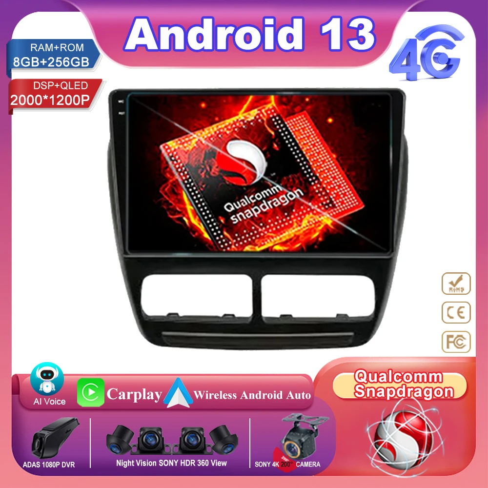 Android 13 Qualcomm Snapdragon для FIAT Doblo для Opel Combo Tour 2010 2011 - 2015 автомобильное радио стерео Мультимедийный Плеер GPSHDR QLED
Android 13 Qualcomm Snapdragon для FIAT Doblo для Opel Combo Tour 2010 2011 - 2015 автомобильное радио стерео Мультимедийный Плеер GPSHDR QLED