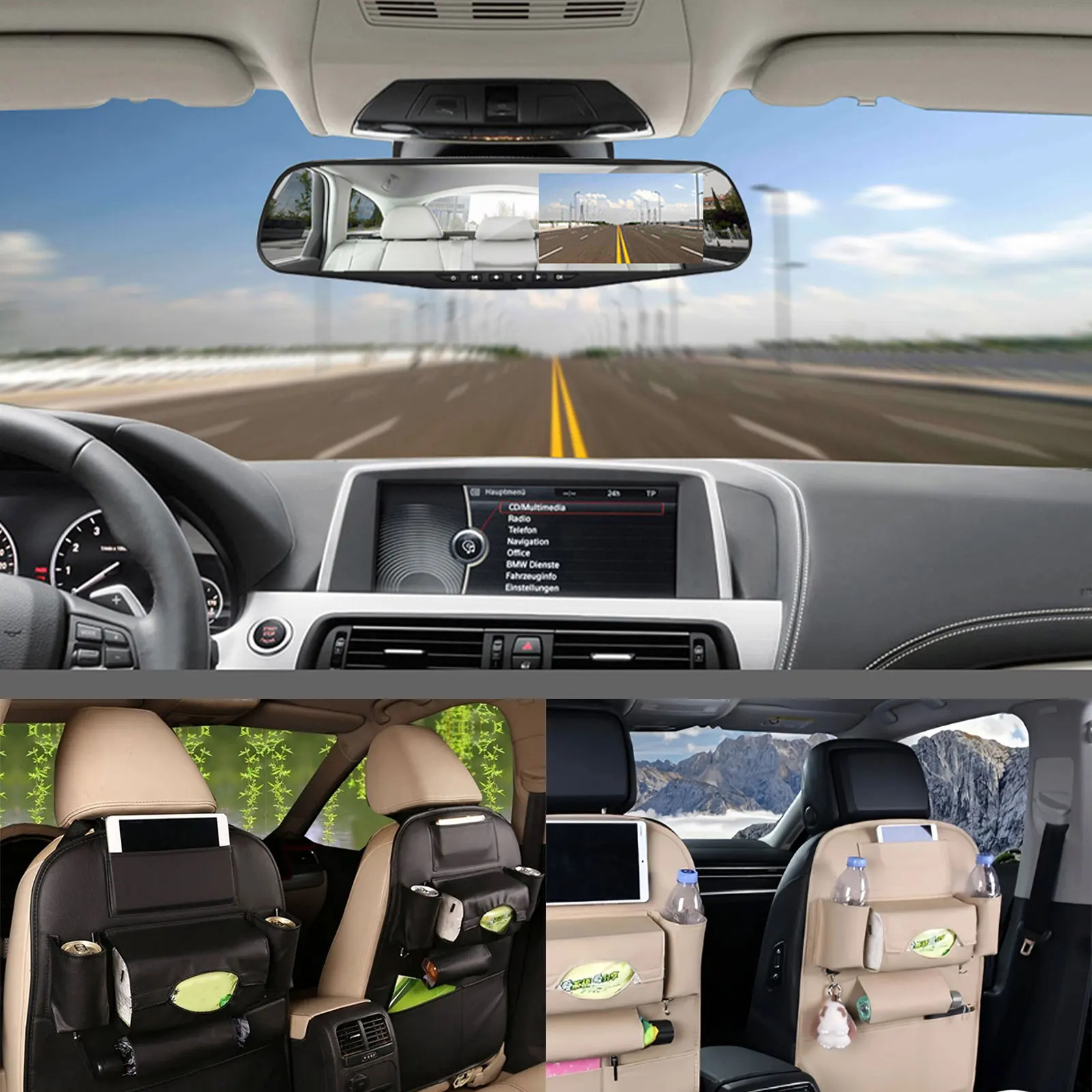 Car storage bag, car dining table, seat hanging bag, chair back storage bag, multifunctional organizing bag, storage bag
Car storage bag, car dining table, seat hanging bag, chair back storage bag, multifunctional organizing bag, storage bag