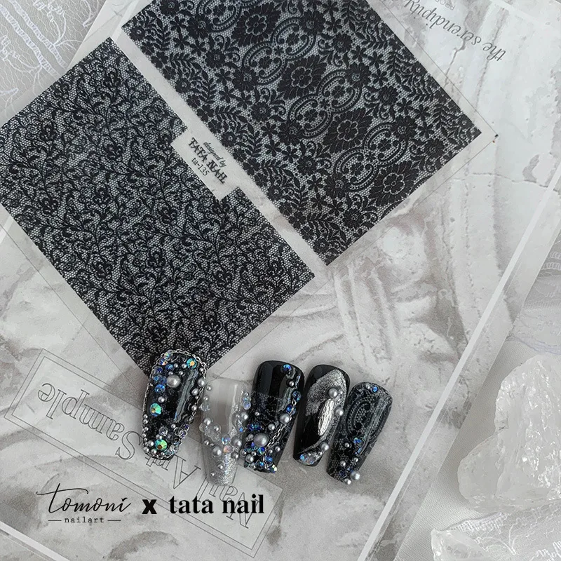 Tomoni Brand Tata Cooperation Thin Tough Nail Stickers Paper Japanese Style Simple Nail Sticker Nail Stickers Black and White La
Tomoni Brand Tata Cooperation Thin Tough Nail Stickers Paper Japanese Style Simple Nail Sticker Nail Stickers Black and White La