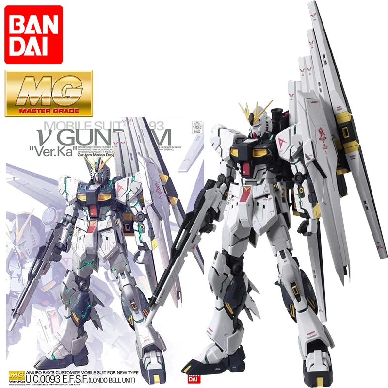 In Stock BANDAI MG 1/100 RX-93 V GUNDAM Ver.Ka Anime Action Figures Model Collection Assembly Toys 
In Stock BANDAI MG 1/100 RX-93 V GUNDAM Ver.Ka Anime Action Figures Model Collection Assembly Toys