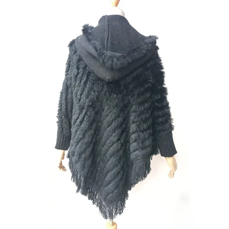2024 Hot sale Cheap Women Hooded Plus Size Real Rabbit Fur Poncho Knitted Casual Ladies Genuine Fur Cape
2024 Hot sale Cheap Women Hooded Plus Size Real Rabbit Fur Poncho Knitted Casual Ladies Genuine Fur Cape