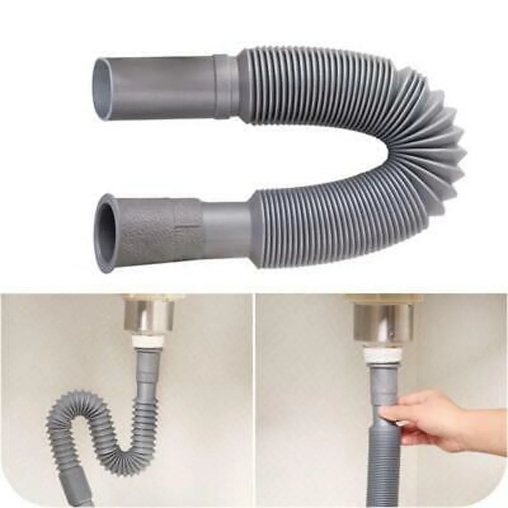 Accessories Drain Pipe Household Drainage Replacement Sink Basin Hose Washbasin Bathroom Flexible Anti-odor Tube
Accessories Drain Pipe Household Drainage Replacement Sink Basin Hose Washbasin Bathroom Flexible Anti-odor Tube