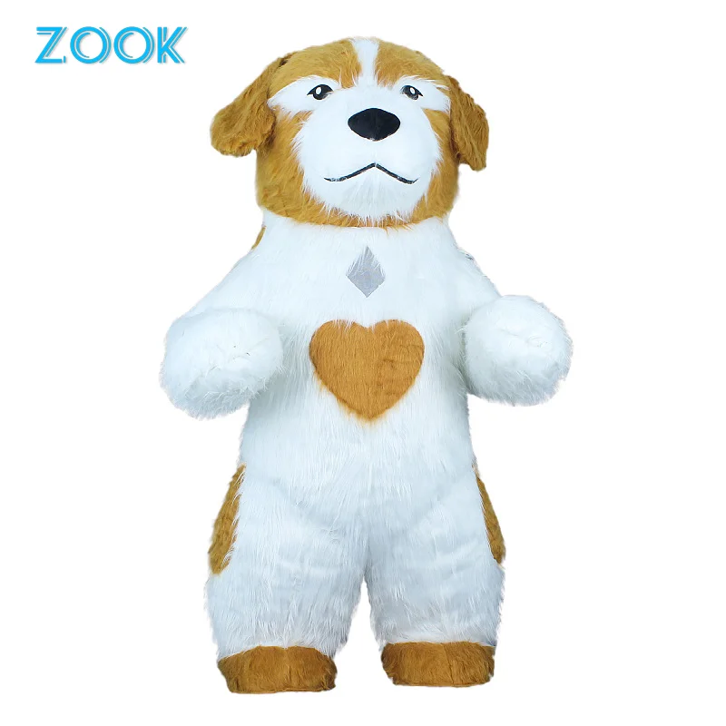 Giant Inflatable Dog Costumes Mascot Heart Love Hund Roleplay Disfraz Fancy Halloween Cosplay Funny Party Dress Suits for Adult
Giant Inflatable Dog Costumes Mascot Heart Love Hund Roleplay Disfraz Fancy Halloween Cosplay Funny Party Dress Suits for Adult