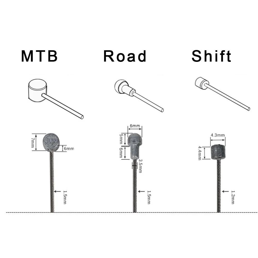 Lebycle Bike Brake Cable Road Bike Shift cable Stainless steel Wire Bicycle Cycling Inner cable Mountain bike High Quality
Lebycle Bike Brake Cable Road Bike Shift cable Stainless steel Wire Bicycle Cycling Inner cable Mountain bike High Quality