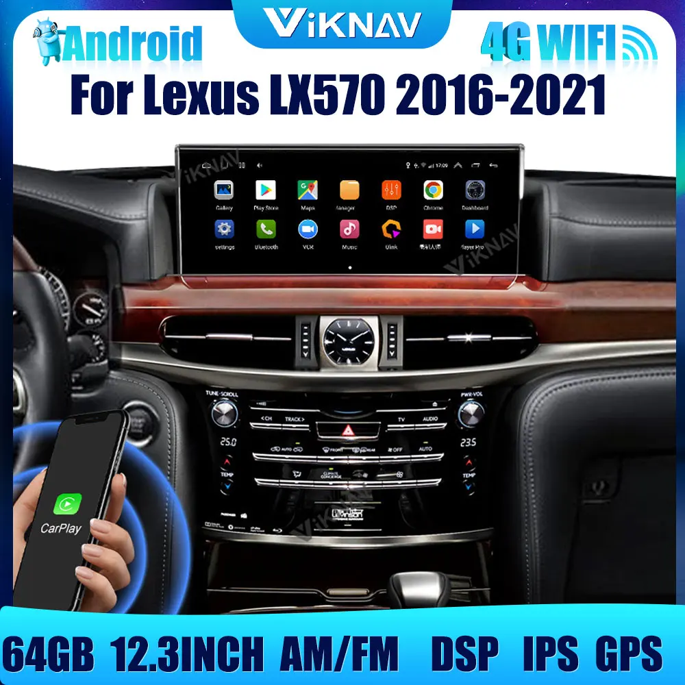 Android Car Radio with screen For Lexus LX570 2015 2016 2017-2021 GPS Navigation DVD Multimedia 2din WIFI head unit stereo
Android Car Radio with screen For Lexus LX570 2015 2016 2017-2021 GPS Navigation DVD Multimedia 2din WIFI head unit stereo