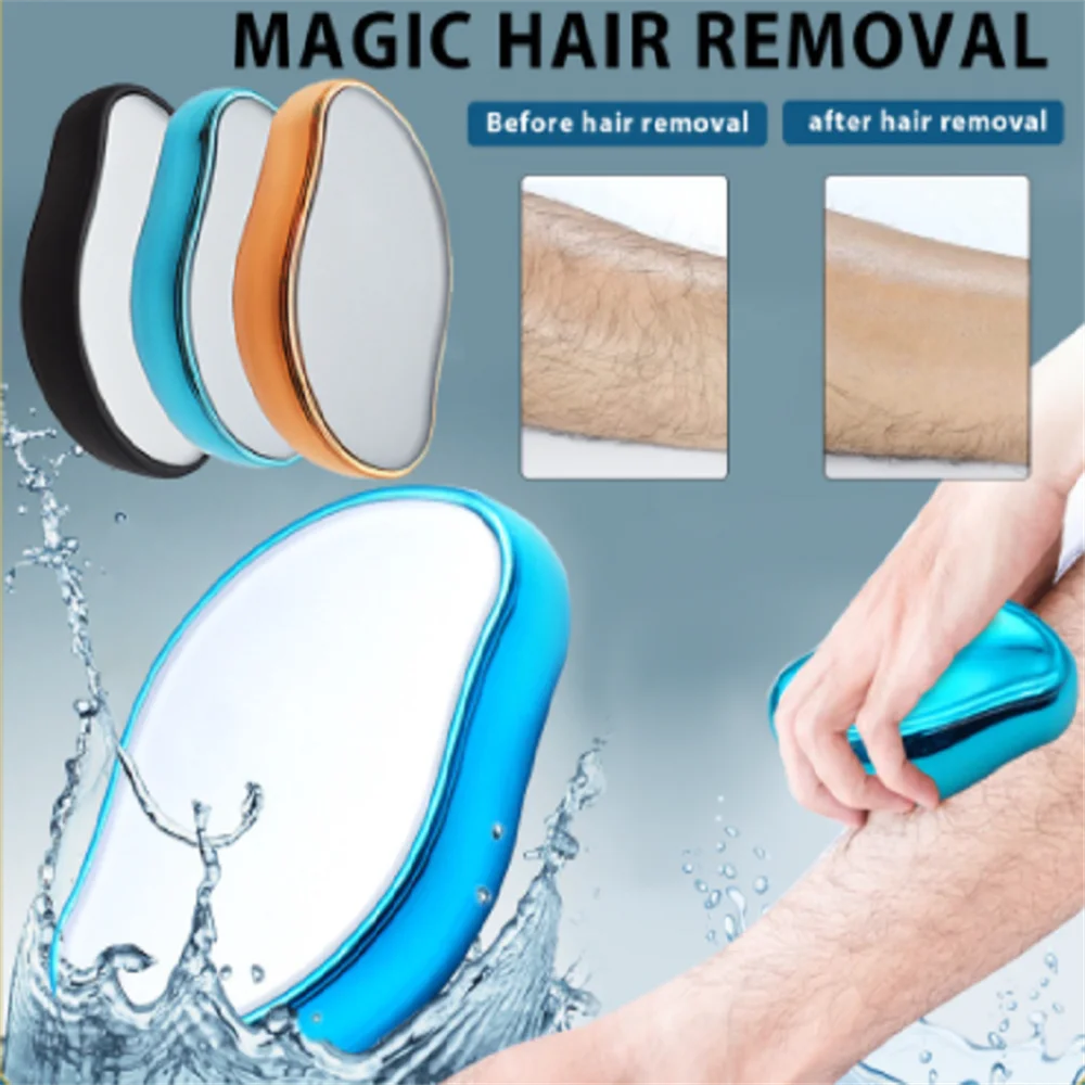 Physical Crystal Hair Removal Painless Safe Epilator Easy Cleaning Reusable Body Depilation Tool Glass Hair Removal Beauty Tool
Physical Crystal Hair Removal Painless Safe Epilator Easy Cleaning Reusable Body Depilation Tool Glass Hair Removal Beauty Tool
