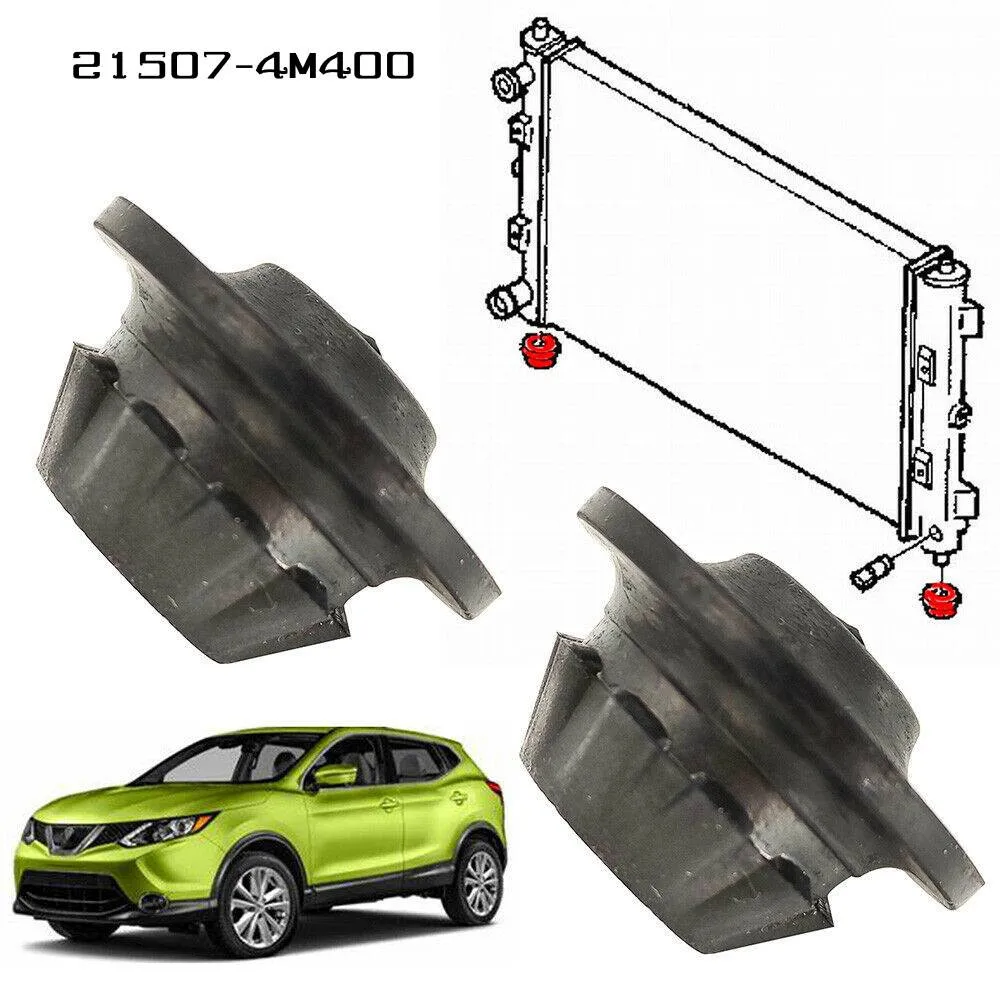 Practical Kit Rubber Mat For Nissan Rubber Bush 2PCS Black Bush Lower Radiator Mount Replacement Rubber High Quality
Practical Kit Rubber Mat For Nissan Rubber Bush 2PCS Black Bush Lower Radiator Mount Replacement Rubber High Quality