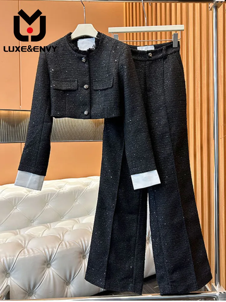 LUXE&ENVY Short Coat Long Pants Cuff Details Beautiful Spring/Summer New Product 2023 Autumn
LUXE&ENVY Short Coat Long Pants Cuff Details Beautiful Spring/Summer New Product 2023 Autumn