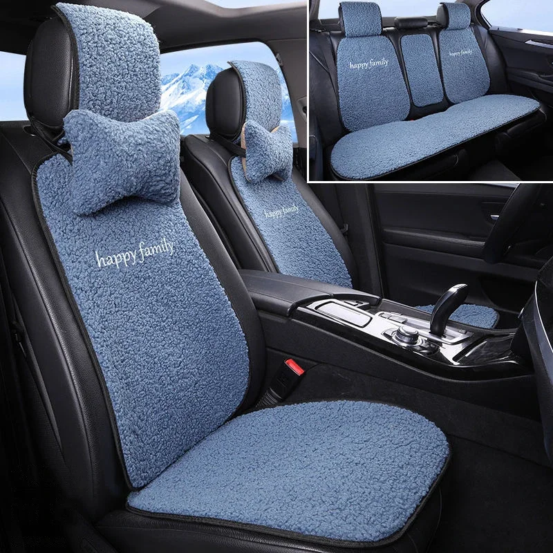Car Seat Cushion Artificial Lamb /Rabbit Plush Thicken To Keep Warm Auto Universal Seat Cover Autumn/winter Seats Protection Pad
Car Seat Cushion Artificial Lamb /Rabbit Plush Thicken To Keep Warm Auto Universal Seat Cover Autumn/winter Seats Protection Pad