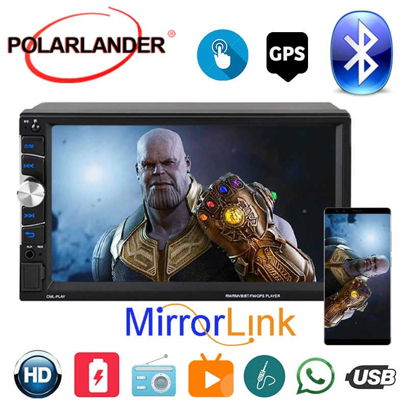 Car Radio 2 Din Android Apple Carplay 7 Inch MP5 Player Video Autoradio For Mirror Link Bluetooth HD Touch Screen With GPS
Car Radio 2 Din Android Apple Carplay 7 Inch MP5 Player Video Autoradio For Mirror Link Bluetooth HD Touch Screen With GPS