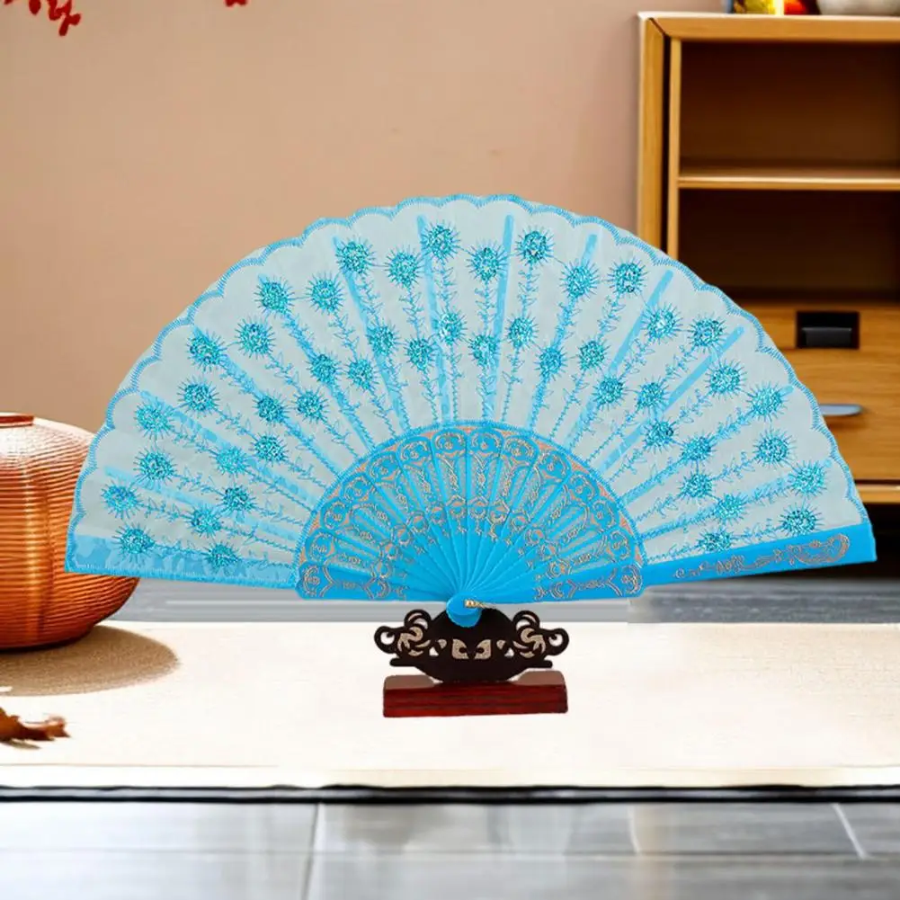 Lightweight Folding Fan Chinese Style Peacock Dance Fan Set Traditional Handheld Performance Props for Home for Cultural
Lightweight Folding Fan Chinese Style Peacock Dance Fan Set Traditional Handheld Performance Props for Home for Cultural