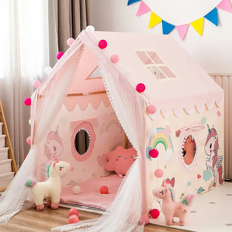 Oversized Children's Tent Indoor Game House Boy Princess Castle Home Small House Toy House Bed Separation Artifact
Oversized Children's Tent Indoor Game House Boy Princess Castle Home Small House Toy House Bed Separation Artifact