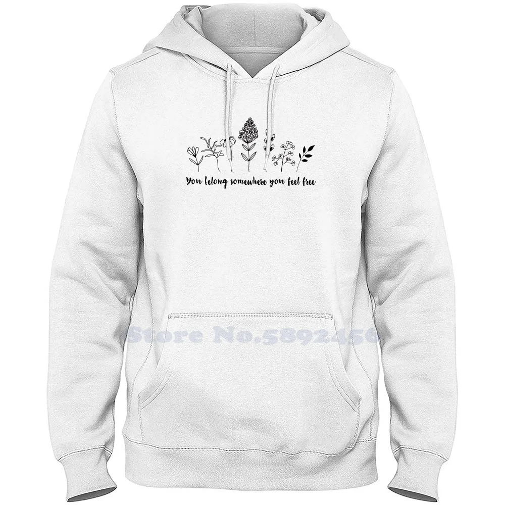 You Belong Somewhere You Feel Free Long Sleeve Sweatshirt Casual 100% cotton Hoodie
You Belong Somewhere You Feel Free Long Sleeve Sweatshirt Casual 100% cotton Hoodie