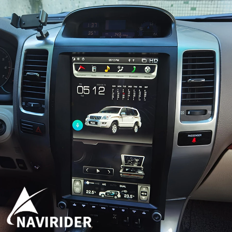 For Toyota Land Cruiser Prado LC120 GPS Car Radio Multimedia Video Player Autoradio GX470 Carplay 13.6inch Android Touch Screen
For Toyota Land Cruiser Prado LC120 GPS Car Radio Multimedia Video Player Autoradio GX470 Carplay 13.6inch Android Touch Screen