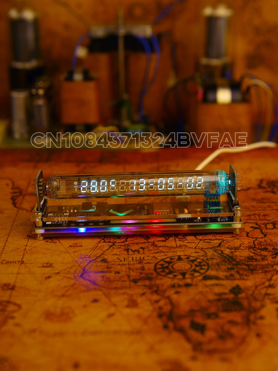 

Fluorescent tube iv27 clock iv18 retro clock VFD